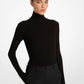 Stretch Viscose Turtleneck Bodysuit