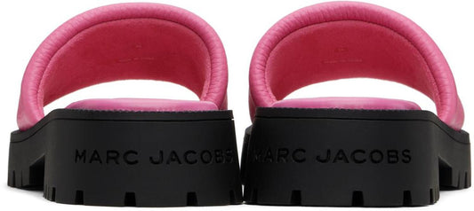 Pink 'The Lug Sole Slide' Sandals