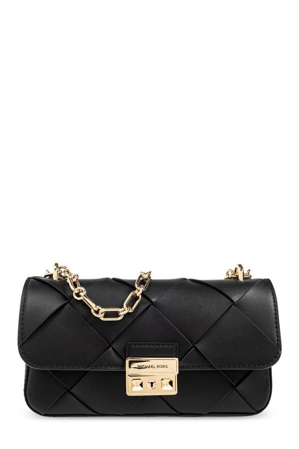 Michael Michael Kors Tribeca Small Woven Shoulder Bag