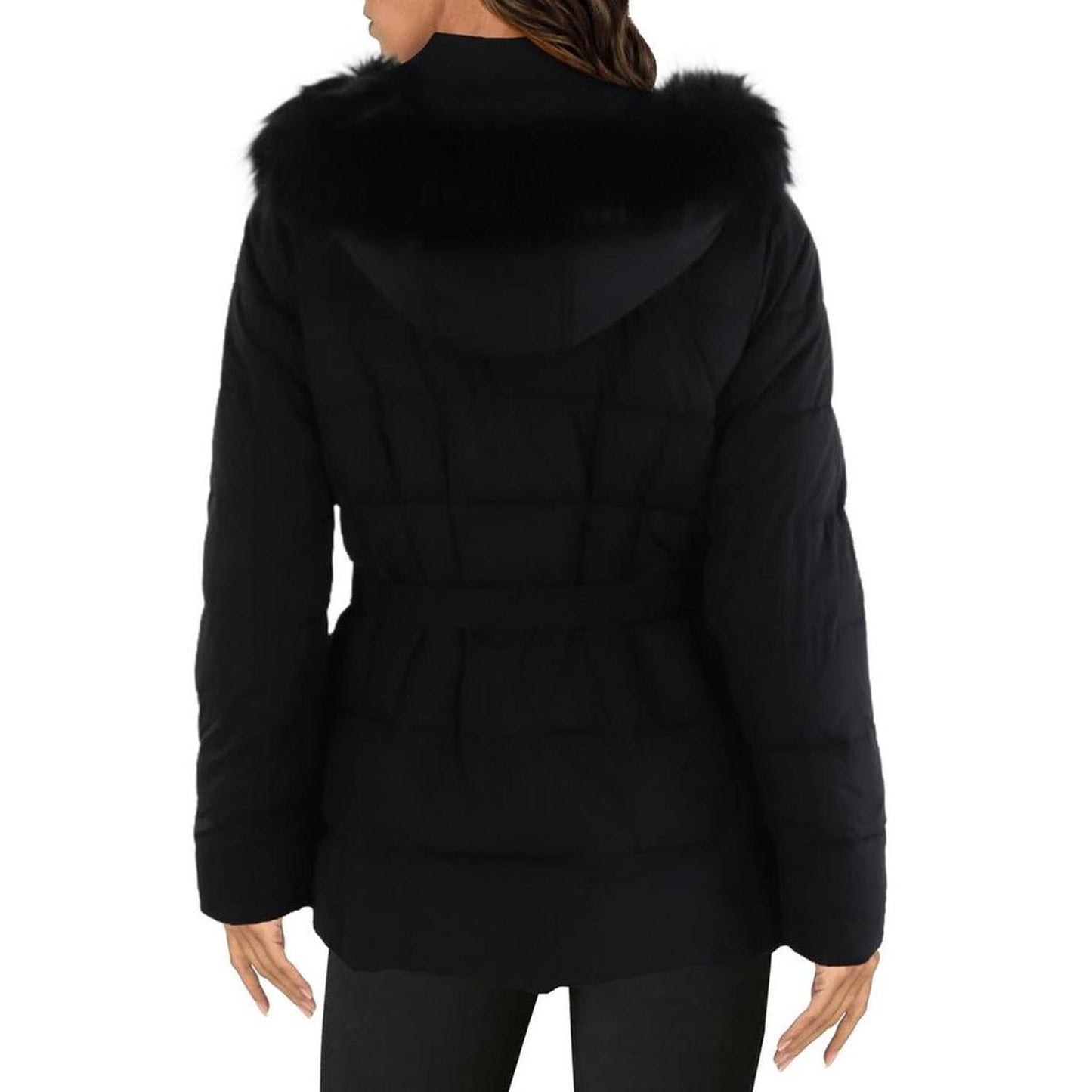 Missy Womens Quilted Cold Weather Puffer Jacket