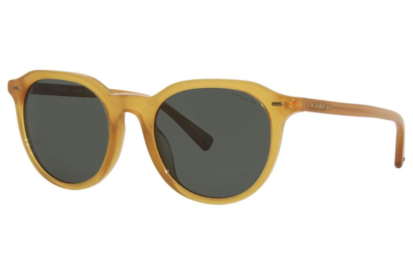 Coach Men's 52Mm Milky Amber Sunglasses Hc8339U-52513H-52