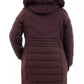 Plus Size Faux-Fur-Trim Hooded Puffer Coat, Created for Macy's