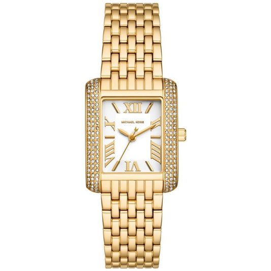 Women's Emery Three-Hand Gold-Tone Stainless Steel Watch 27mm x 33mm