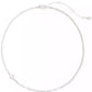 Spade Charm Collar Necklace, 16" + 3" extender