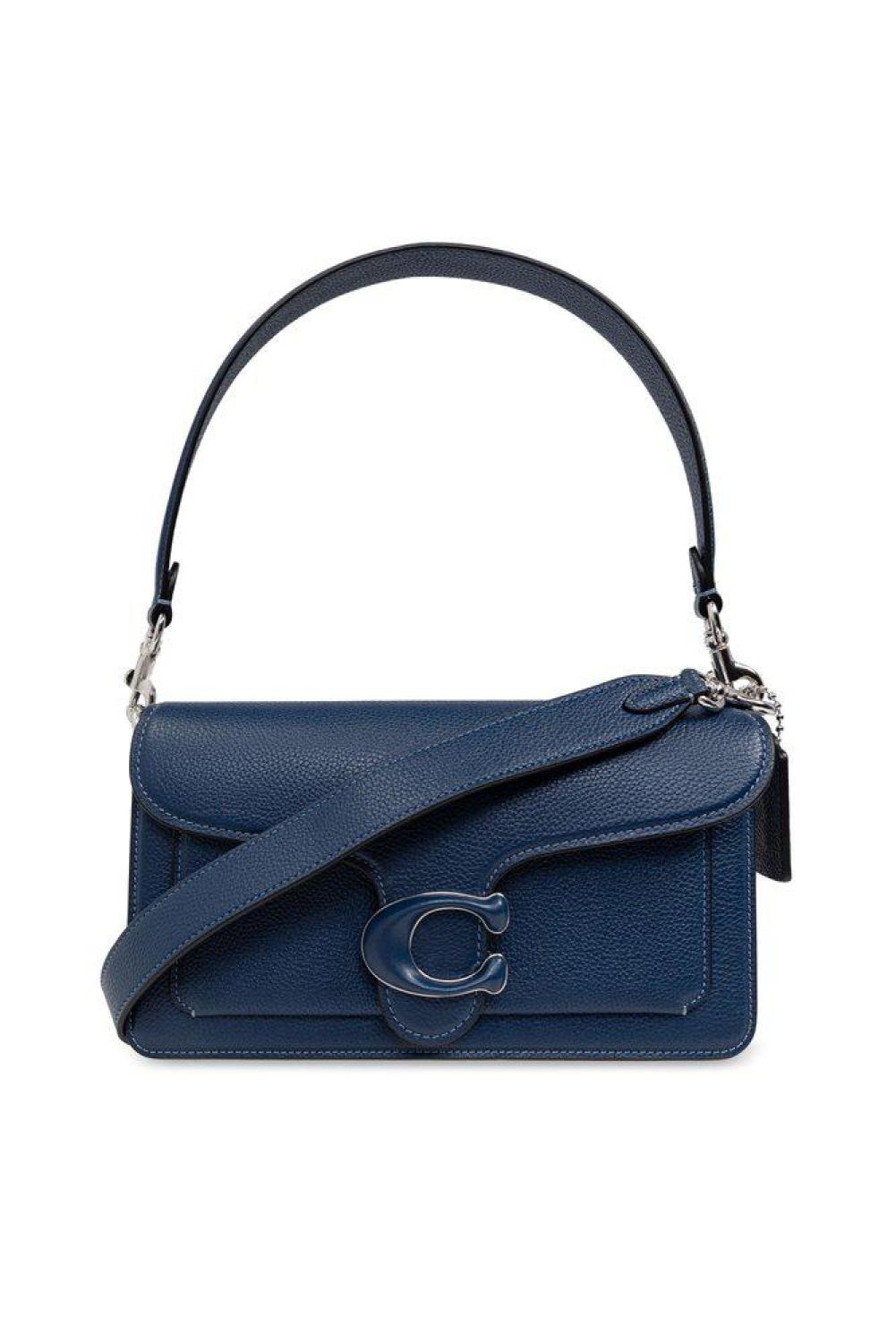 Coach Tabby Logo Plaque Shoulder Bag