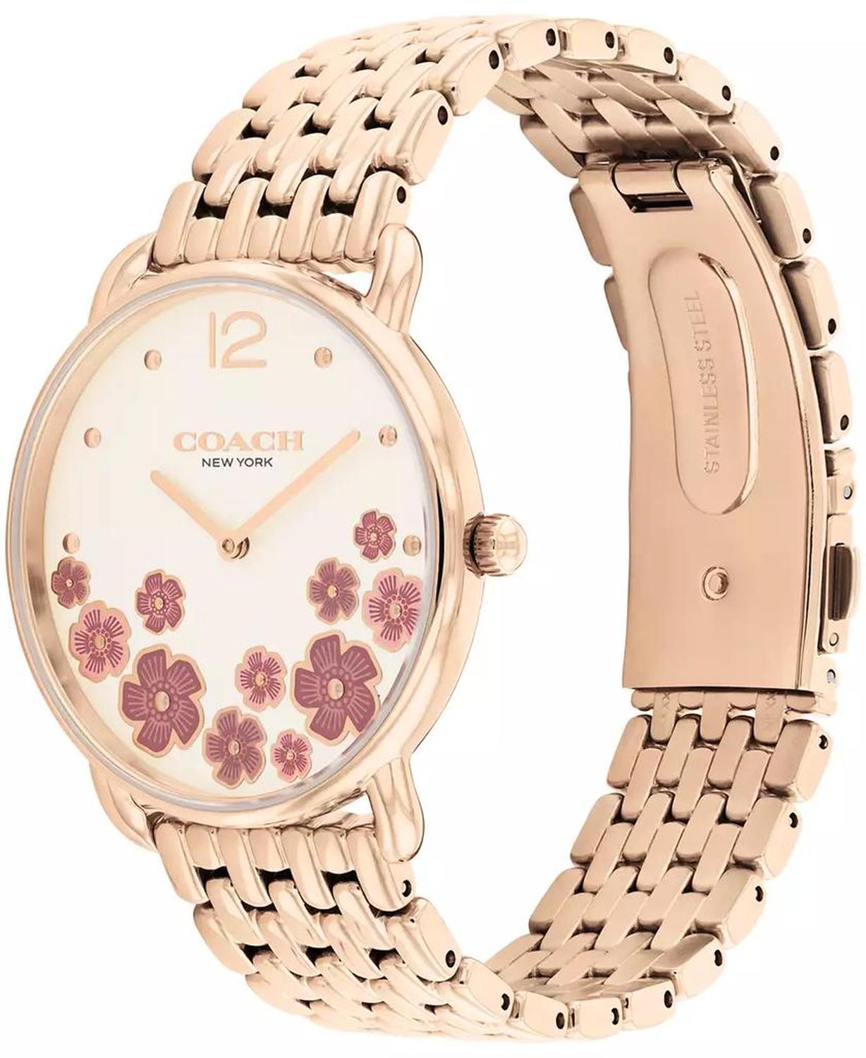 Women's Elliot Rose Gold Tone Stainless Steel Bracelet Watch, 36mm