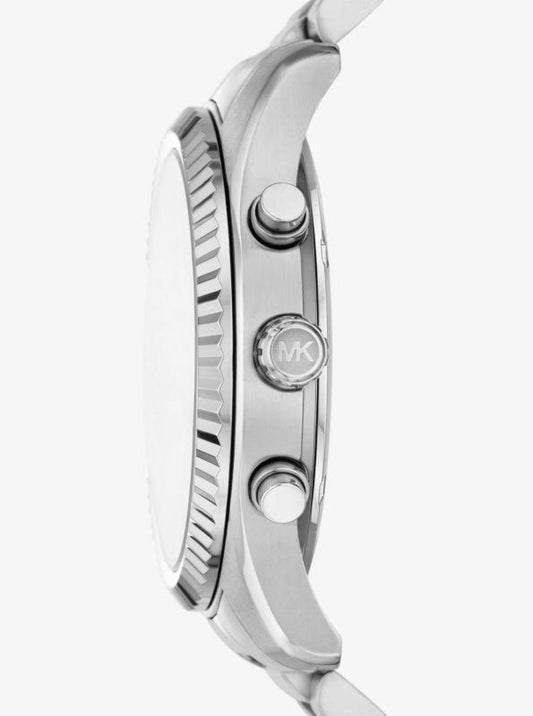 Oversized Lexington Silver-Tone Watch