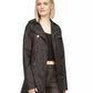 MICHAEL Women's Snake-Print Trench Coat