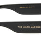 Black Rectangular Acetate Sunglasses