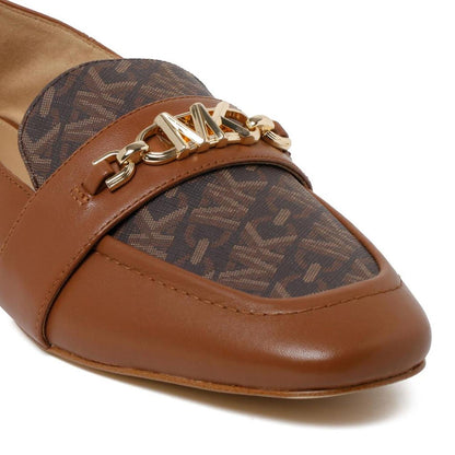 Michael Michael Kors Logo Plaque Loafers