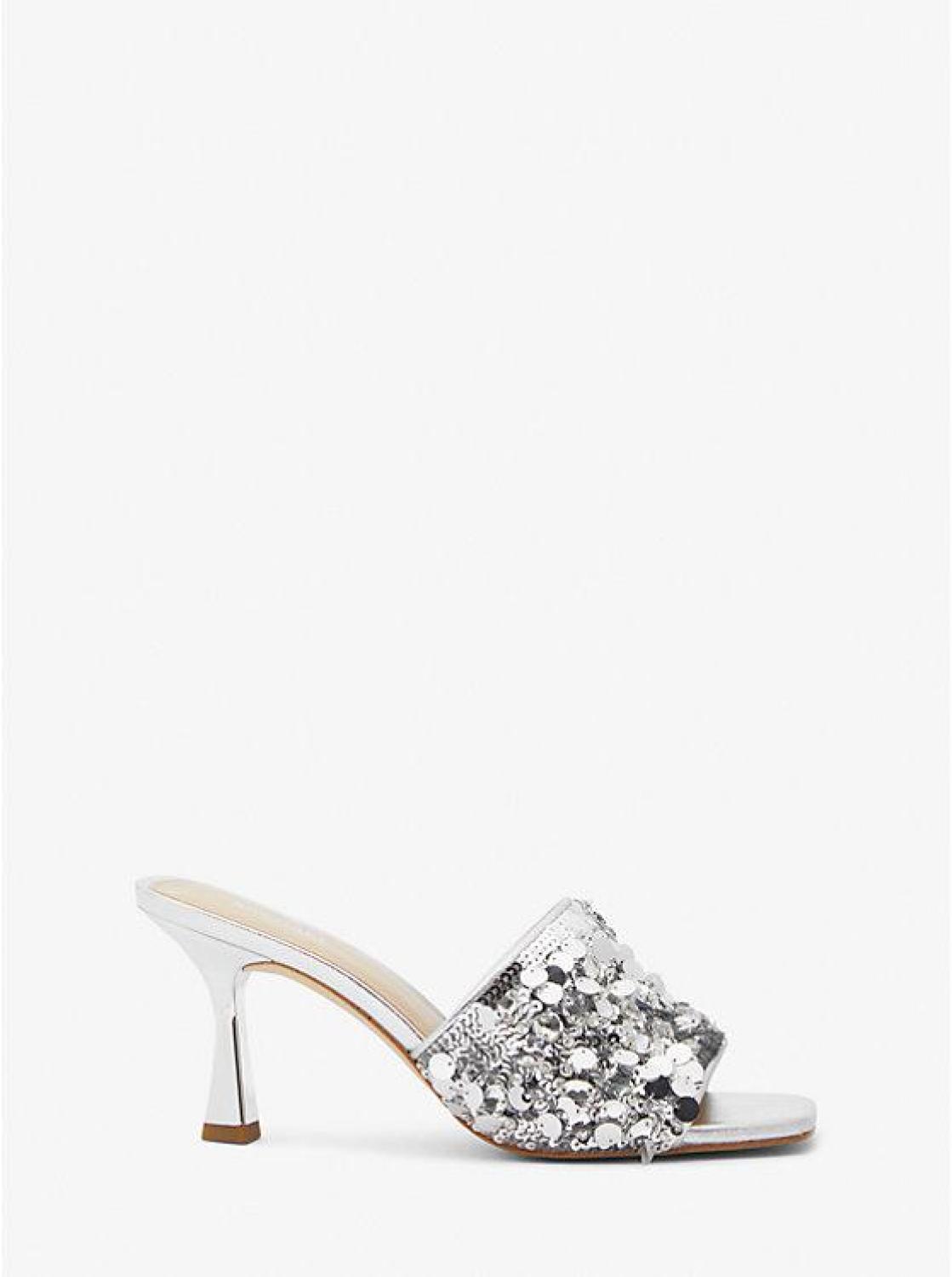 Limited-Edition Tessa Hand-Embellished Mule