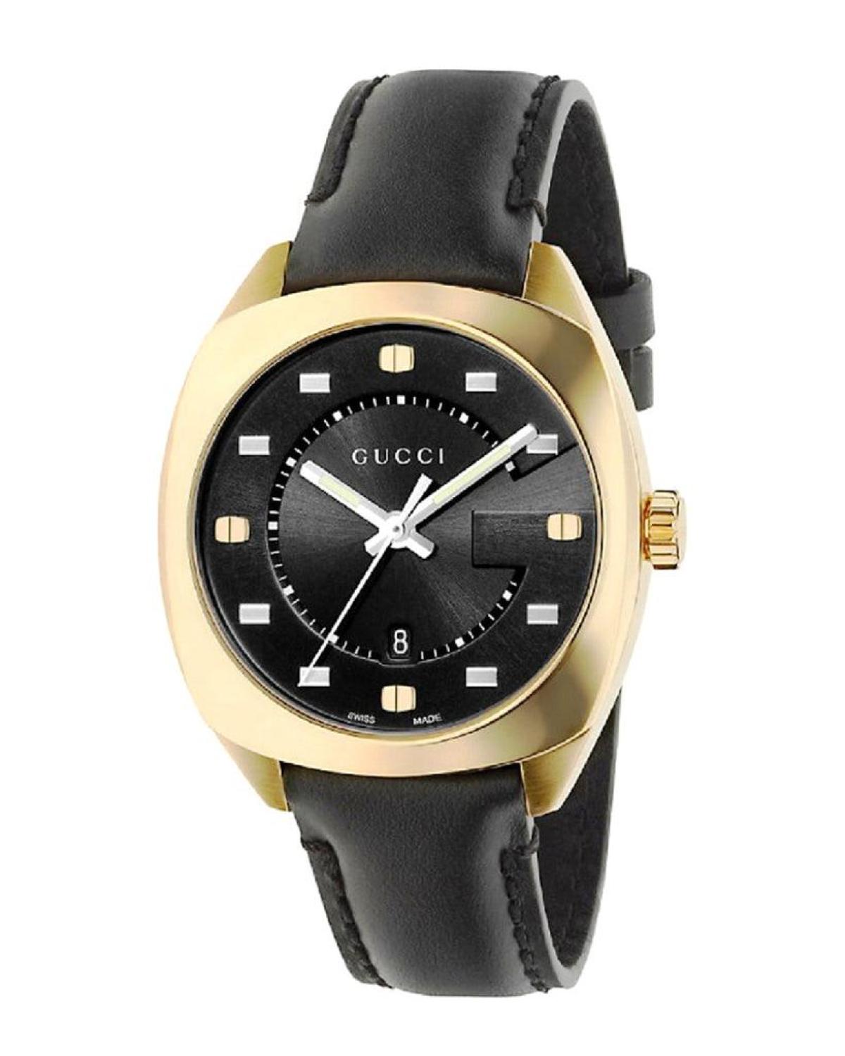 Gucci Unisex Leather Watch