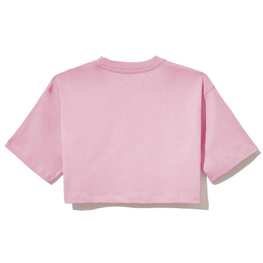 Comme Des Fuckdown Pink Cotton Tops & T-Shirt