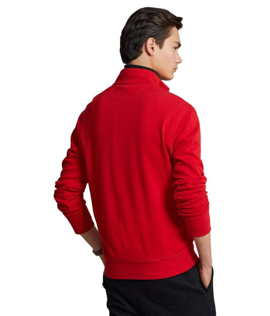 Luxury Jersey Quarter-Zip Pullover