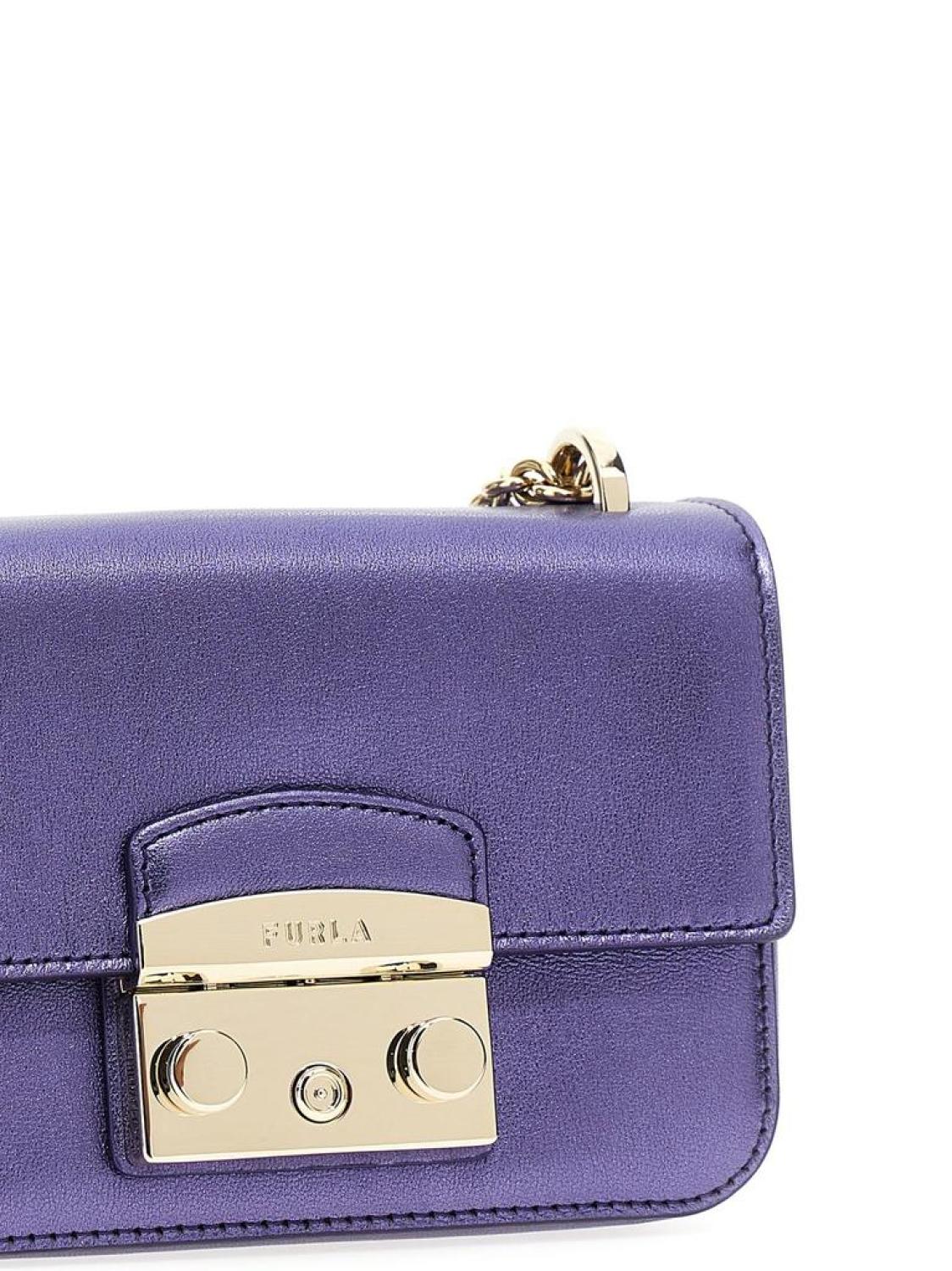 Furla Metropolis Fold-Over Mini Crossbody Bag