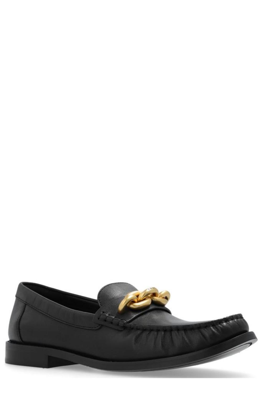 Coach Chain Detailed Loafers