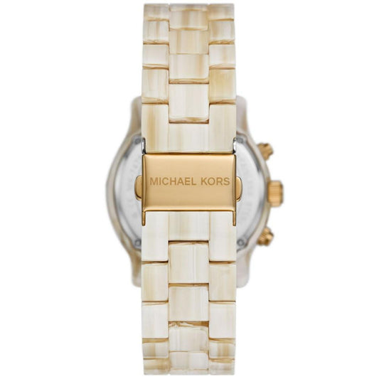 Women's Runway Chronograph Alabaster Acetate Watch 38mm