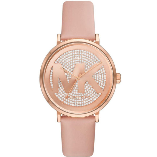 Women's Addyson Quartz Three-Hand Blush Leather Watch 40mm