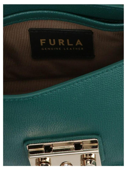 Furla Metropolis Logo-Engraved Mini Crossbody Bag