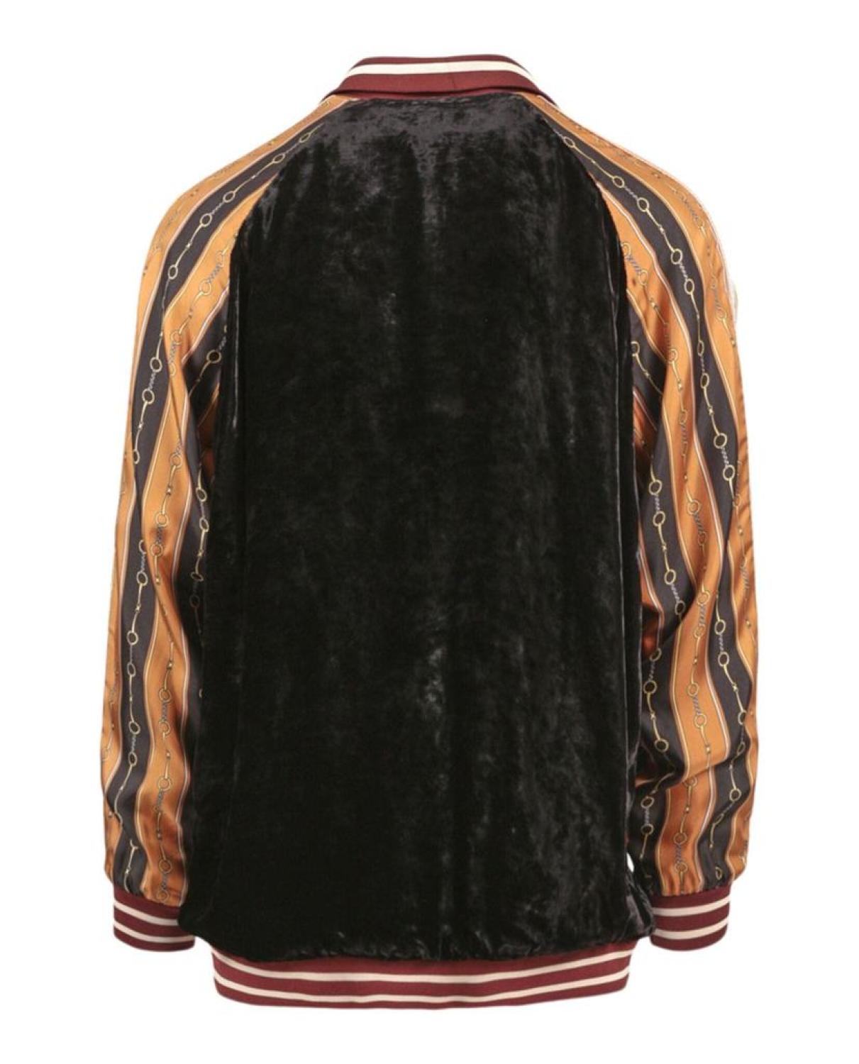 Gucci velvet bomber jacket sale