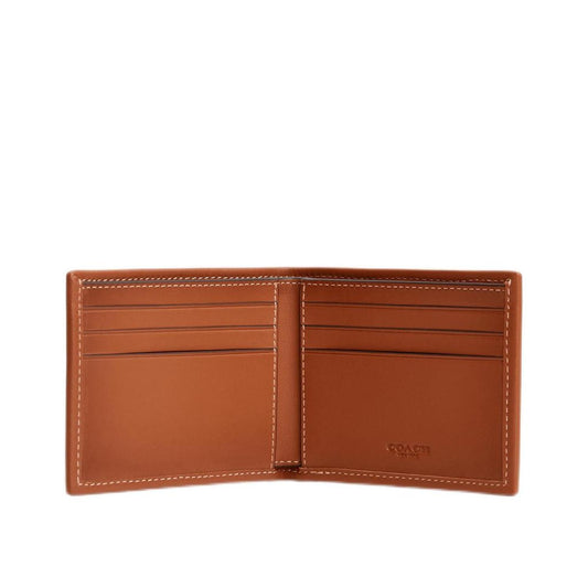 Slim Billfold in Micro Signature Jacquard