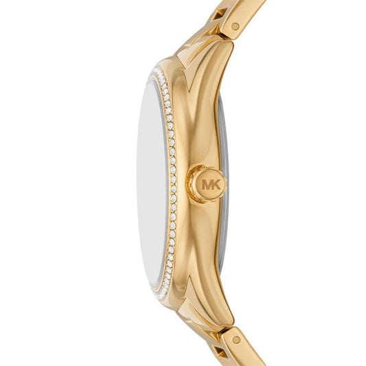 Women's Janelle Three-Hand Gold-Tone Stainless Steel Watch 36mm