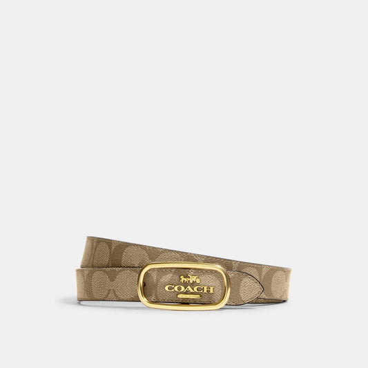 Coach Outlet Morgan Rectangle Buckle Belt, 25 Mm