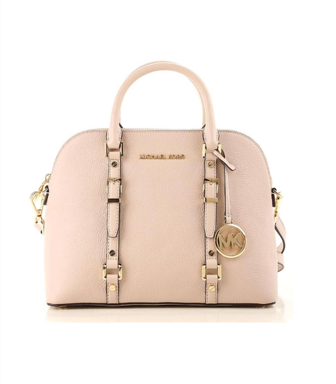 Bedford Legacy Medium Dome Satchel In Soft Pink