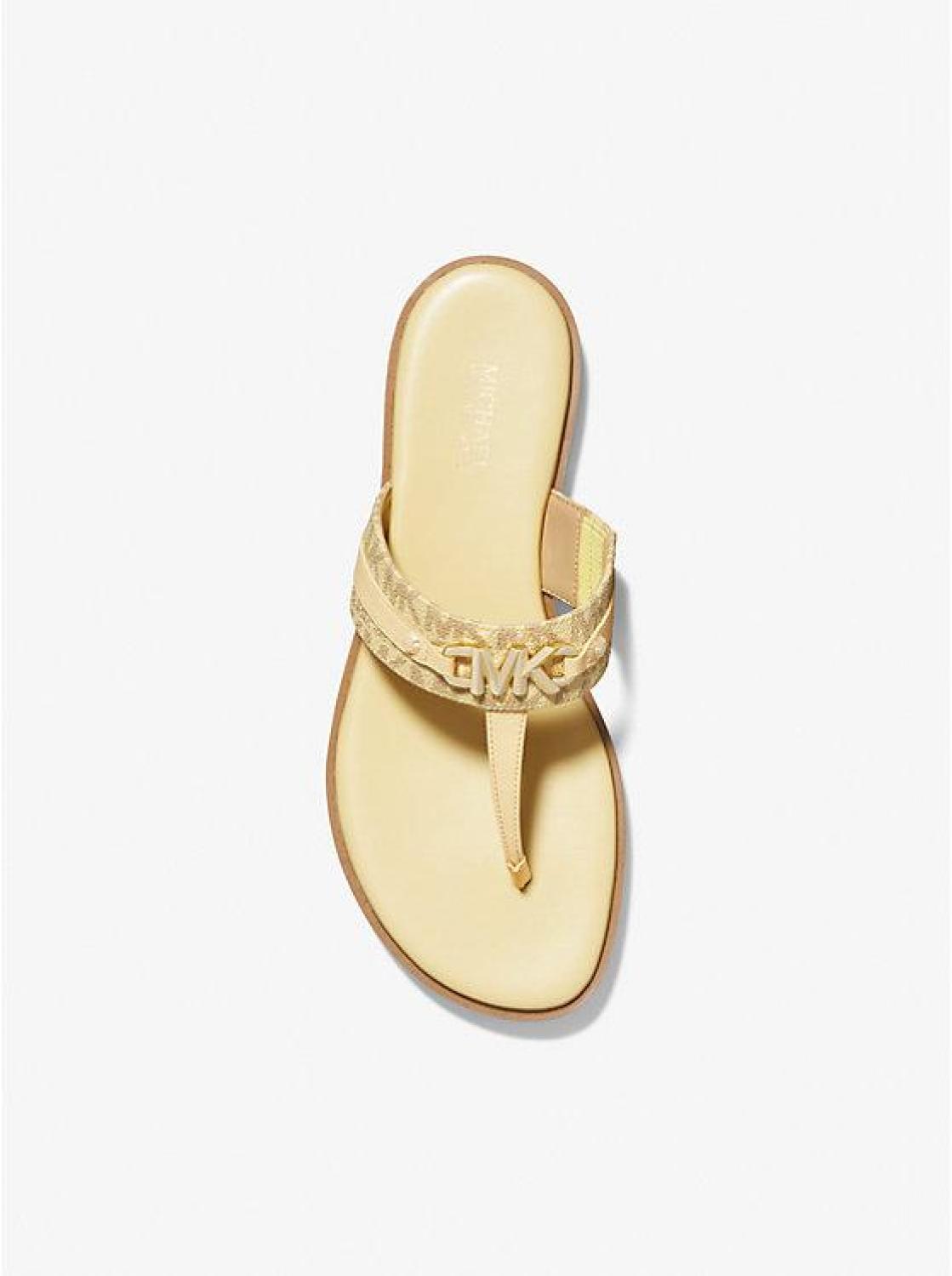 Farrah Signature Logo Sandal