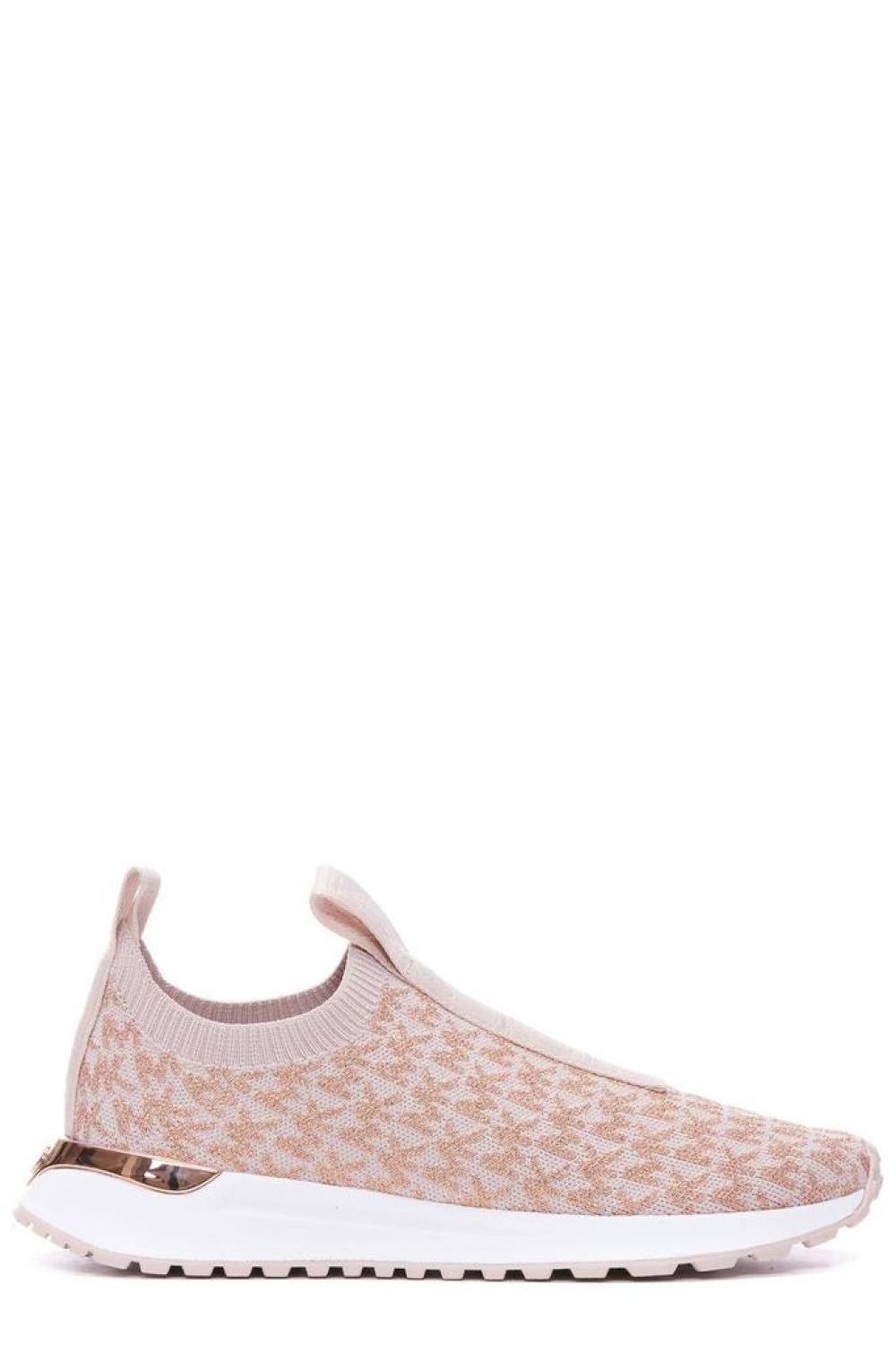 Michael Michael Kors Logo Jacquard Slip On Sneakers