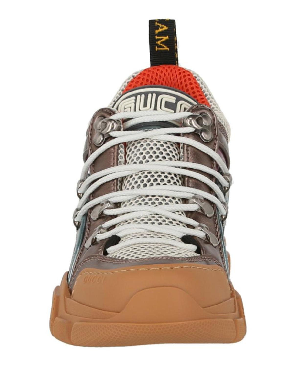 Flashtrek Metallic Leather Sneakers