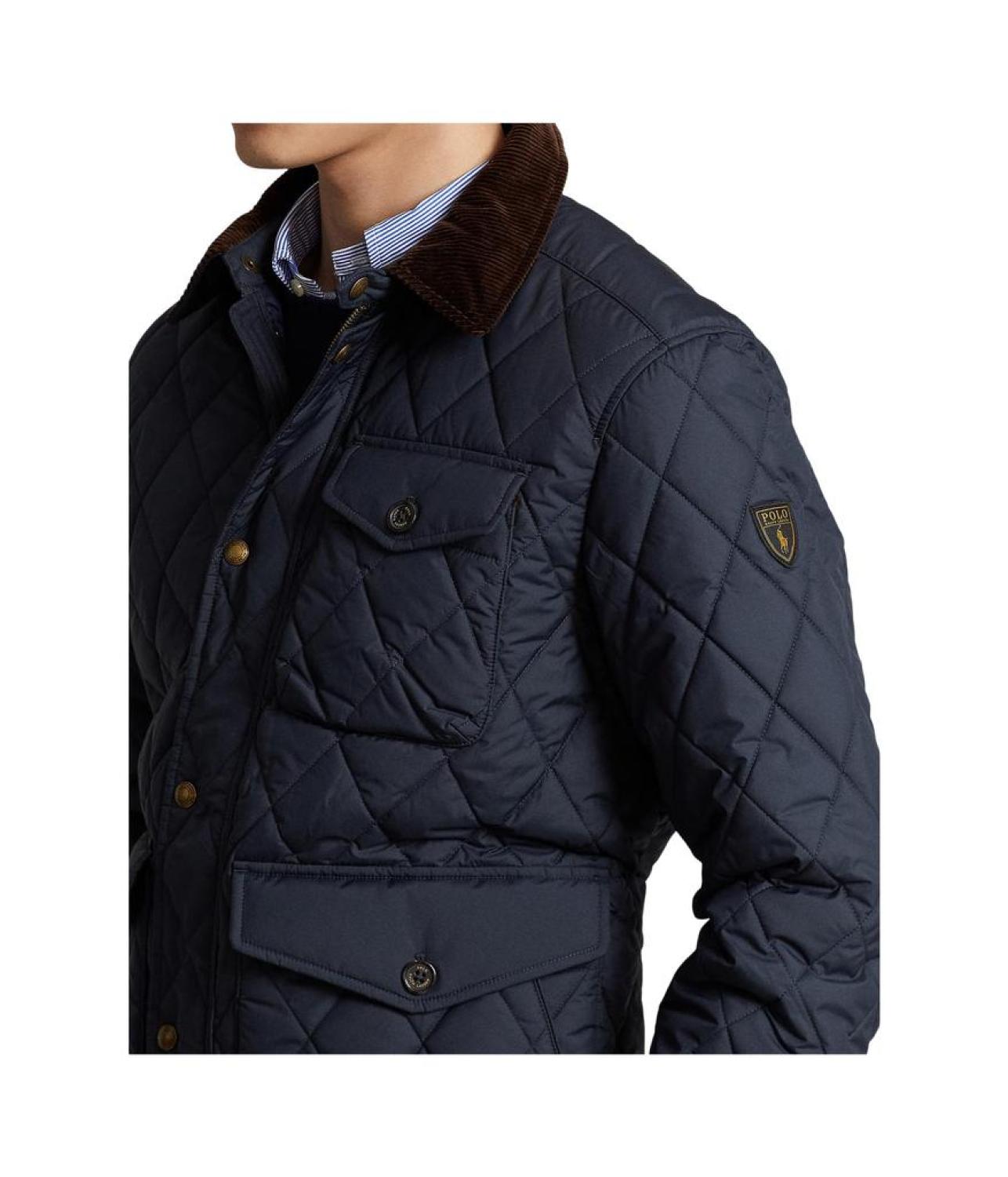 Water-Repellent Quilted Jacket