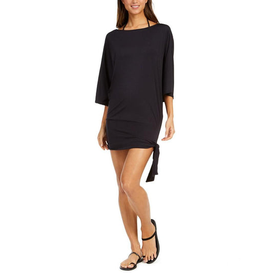 Side-Tie Swim Cover-Up