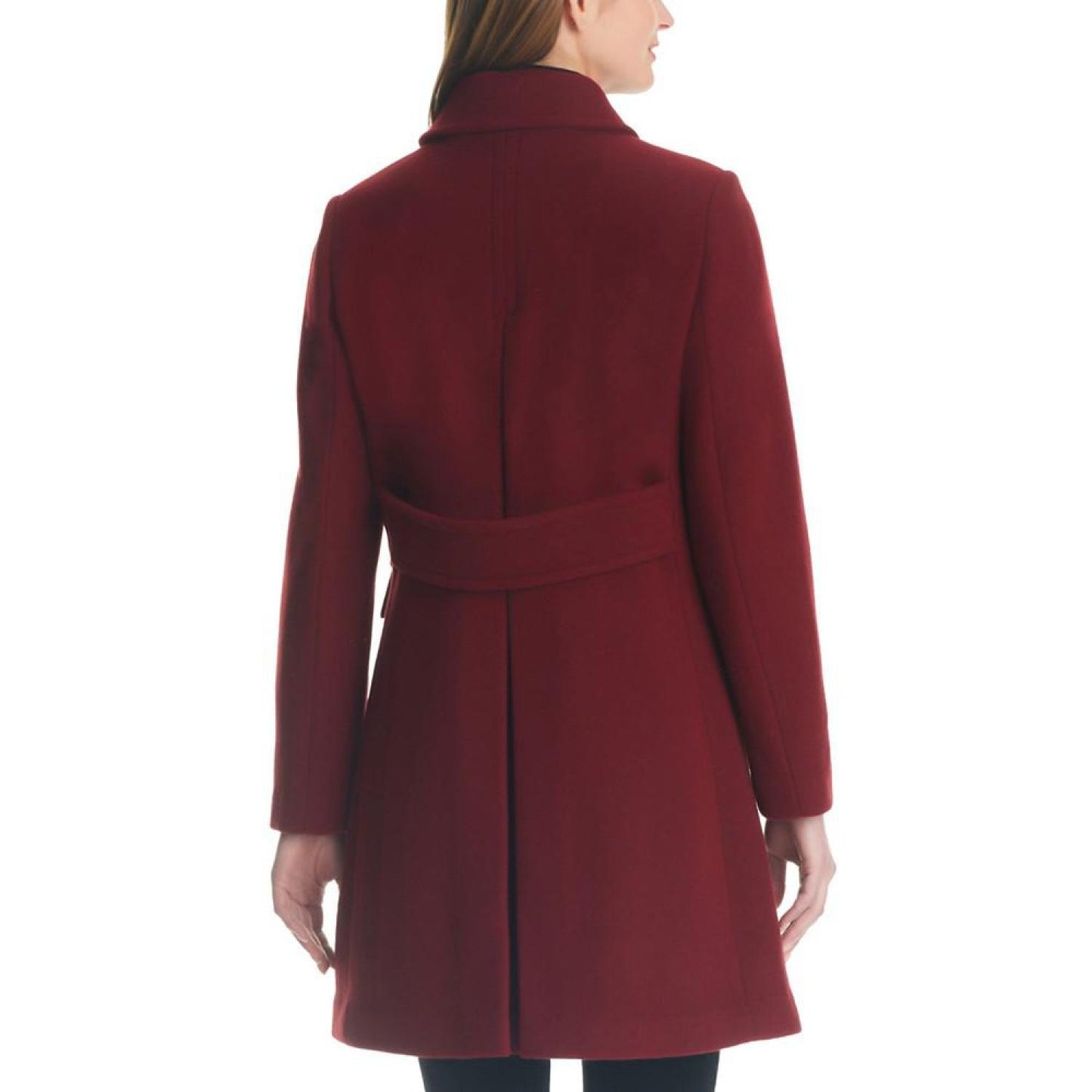 Women's Single-Breasted Imitation Pearl-Button Coat