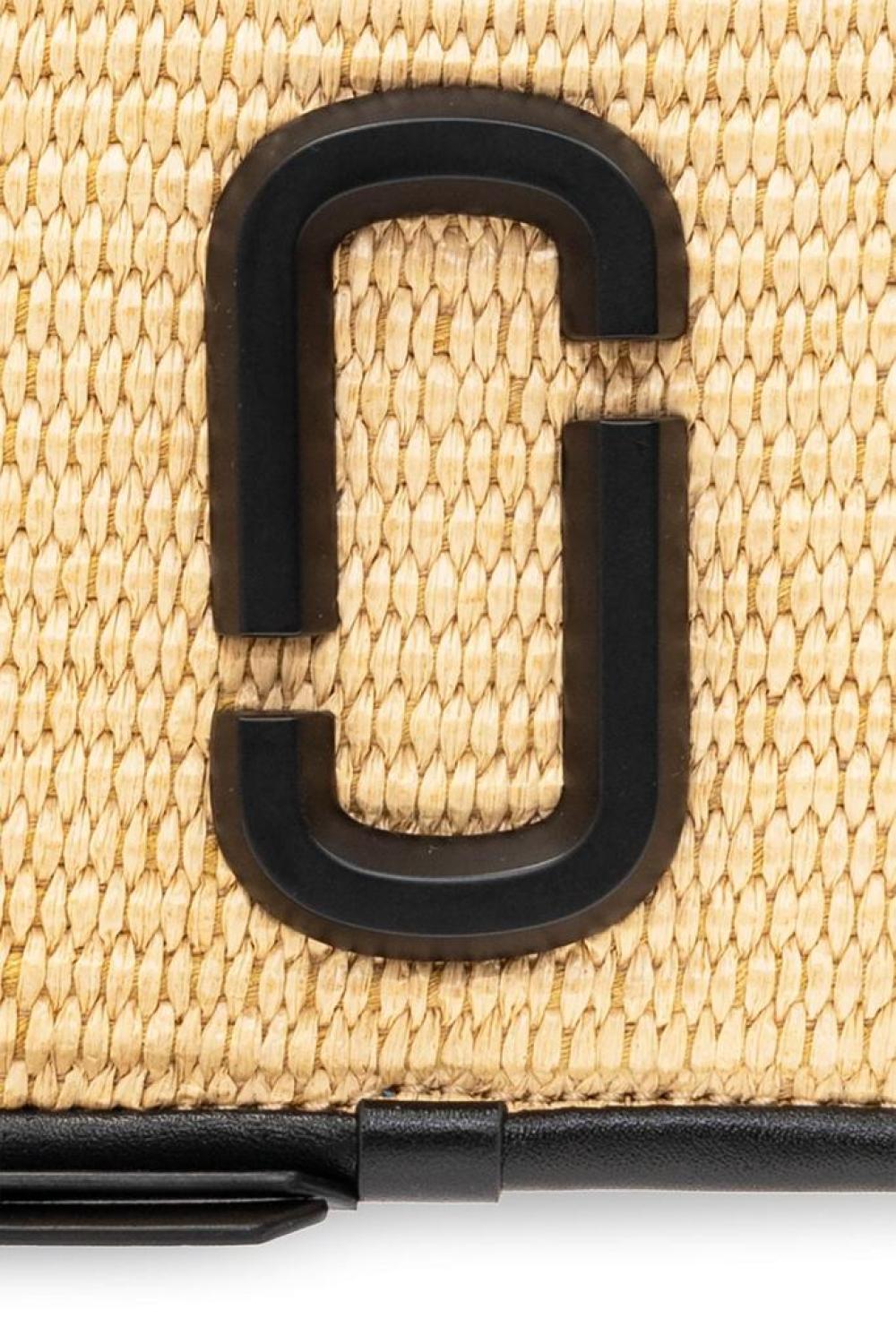 Marc Jacobs Logo Plaque Woven Crossbody Bag