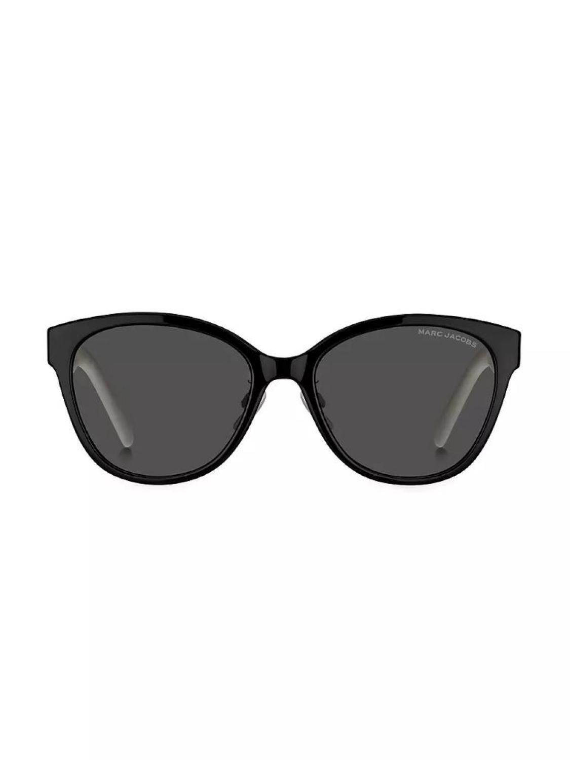 55MM Round Colorblocked Sunglasses