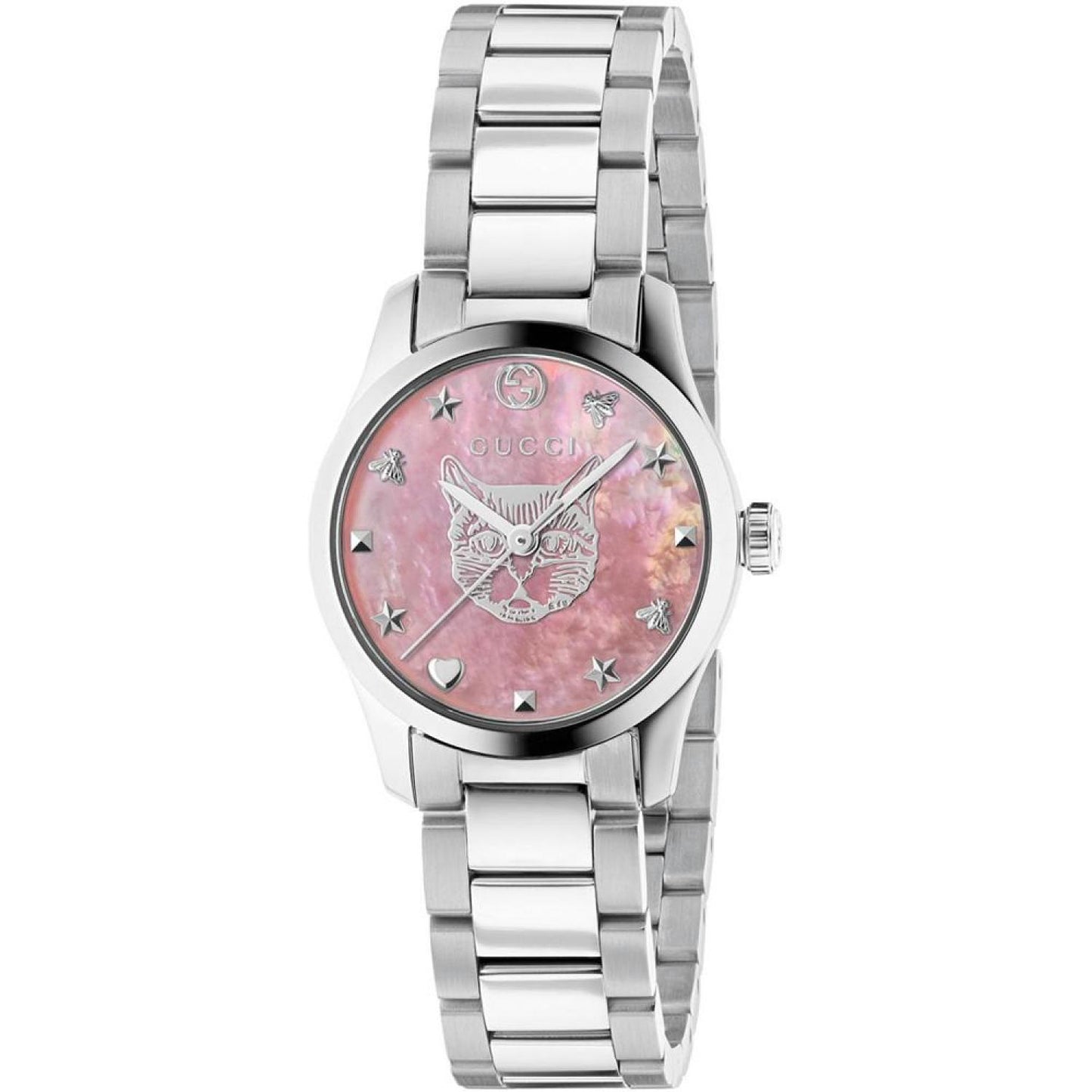 Women's Swiss G-Timeless Stainless Steel Bracelet Watch 27mm