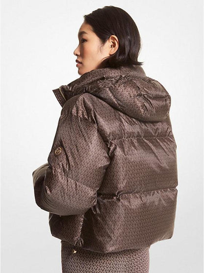 Logo Quilted Puffer Jacket