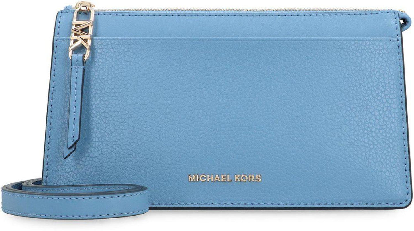 Michael Kors Logo-Lettering Zipped Crossbody Bag