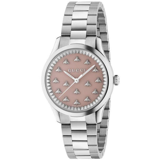 Women's Swiss G-Timeless Stainless Steel Bracelet Watch 32mm