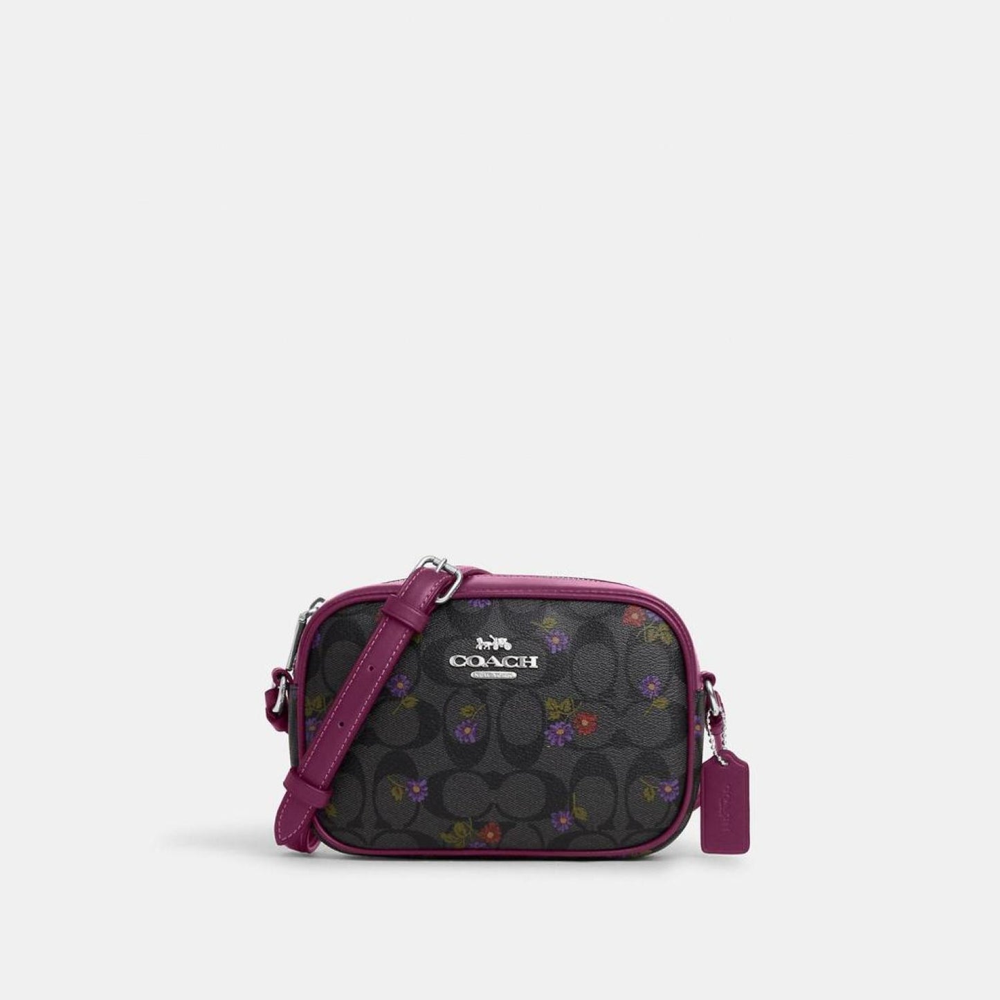 Coach Outlet Mini Jamie Camera Bag In Signature Canvas With Country Floral Print