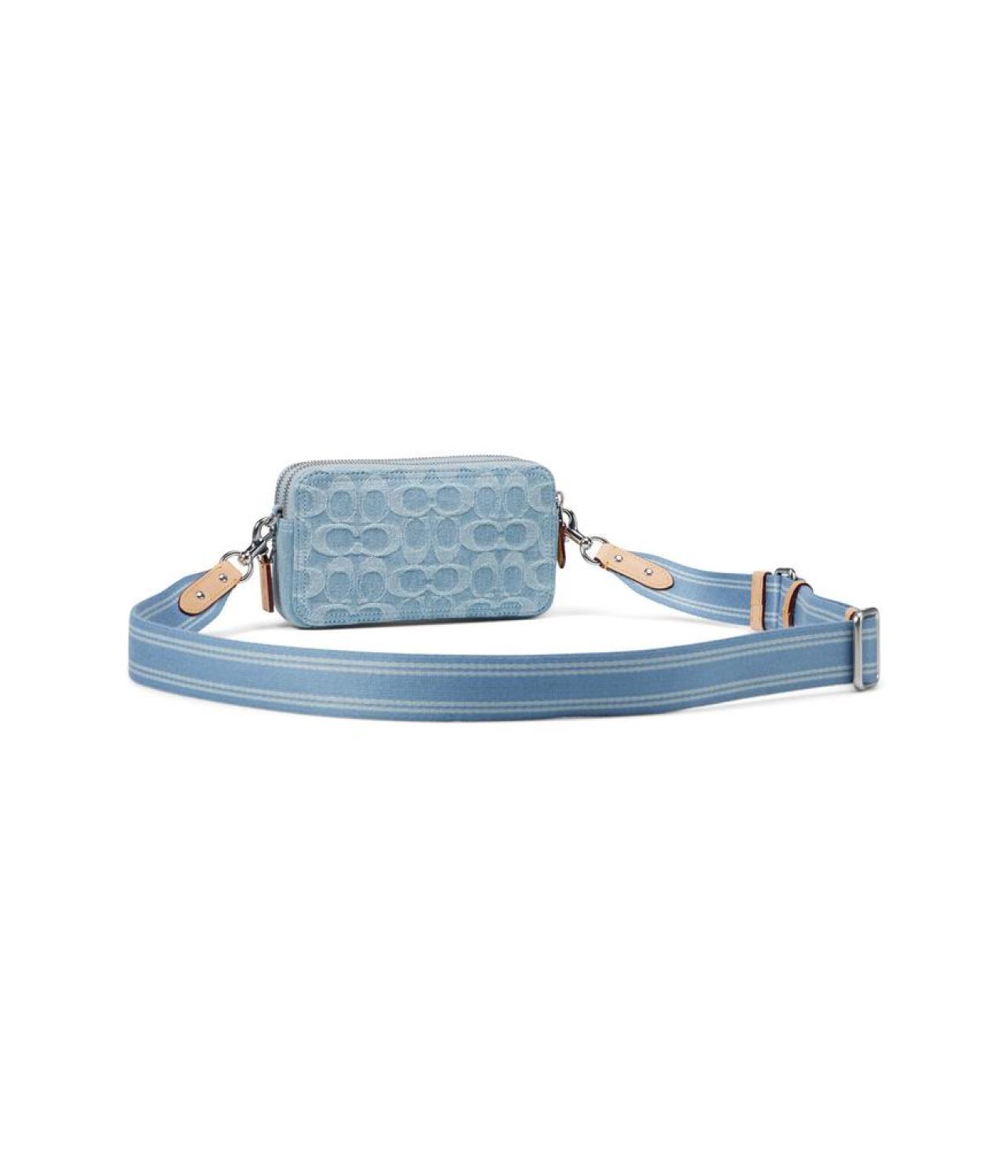 Washed Denim Signature Kira Crossbody