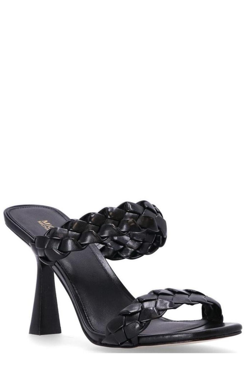 Michael Michael Kors Clara Braided Heel Sandals