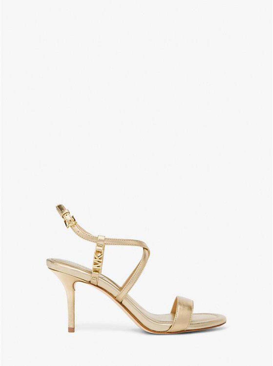 Veronica Metallic Leather Sandal