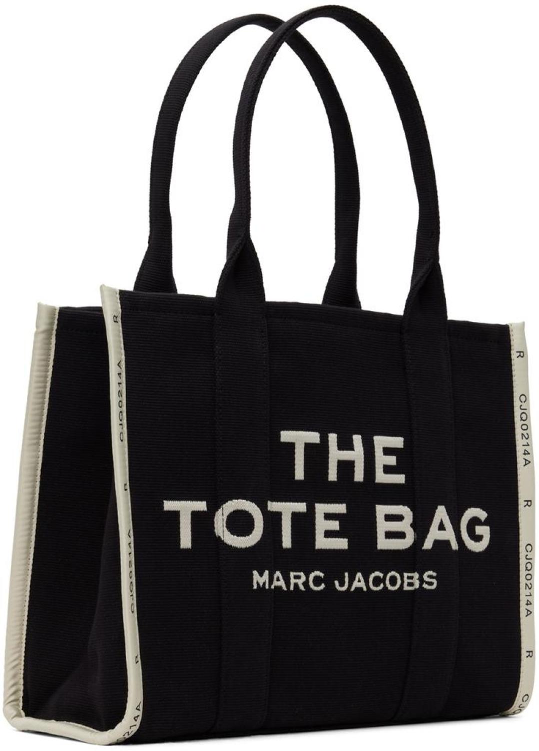 Black 'The Jacquard Large' Tote