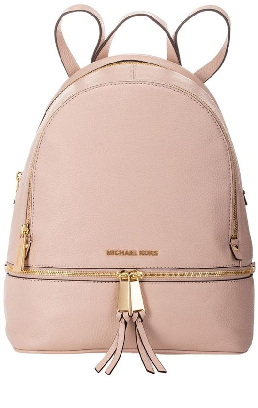 Michael Kors Women's Rhea Zip Backpack Leather Bag