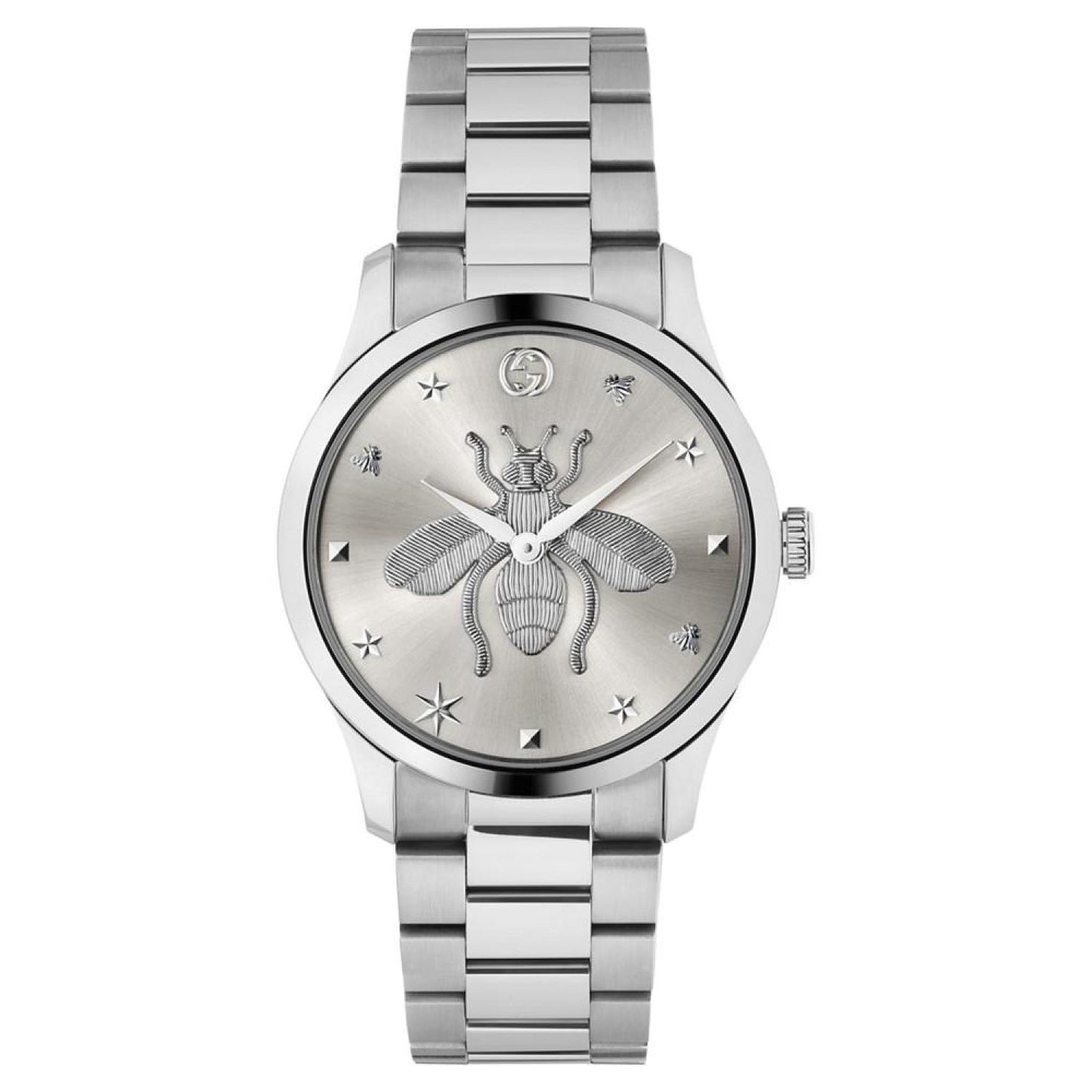 Men's Swiss G-Timeless Stainless Steel Bracelet Watch 38mm, Created for Macy's