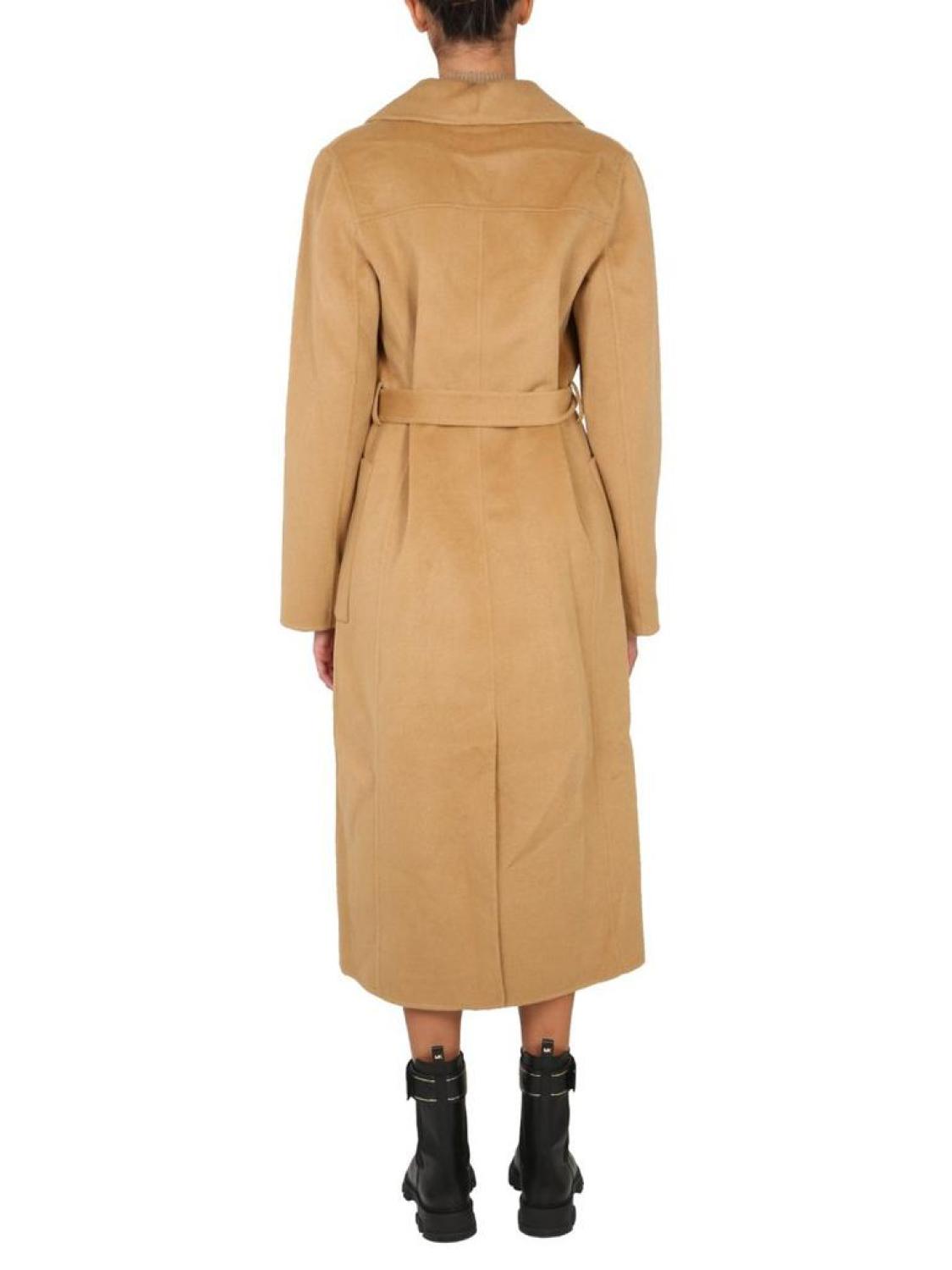 Michael Michael Kors Belted Long-Sleeved Coat