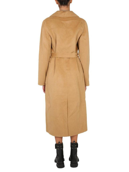 Michael Michael Kors Belted Long-Sleeved Coat