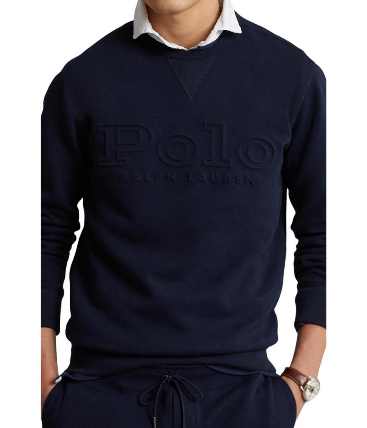 Logo Double-Knit Sweatshirt